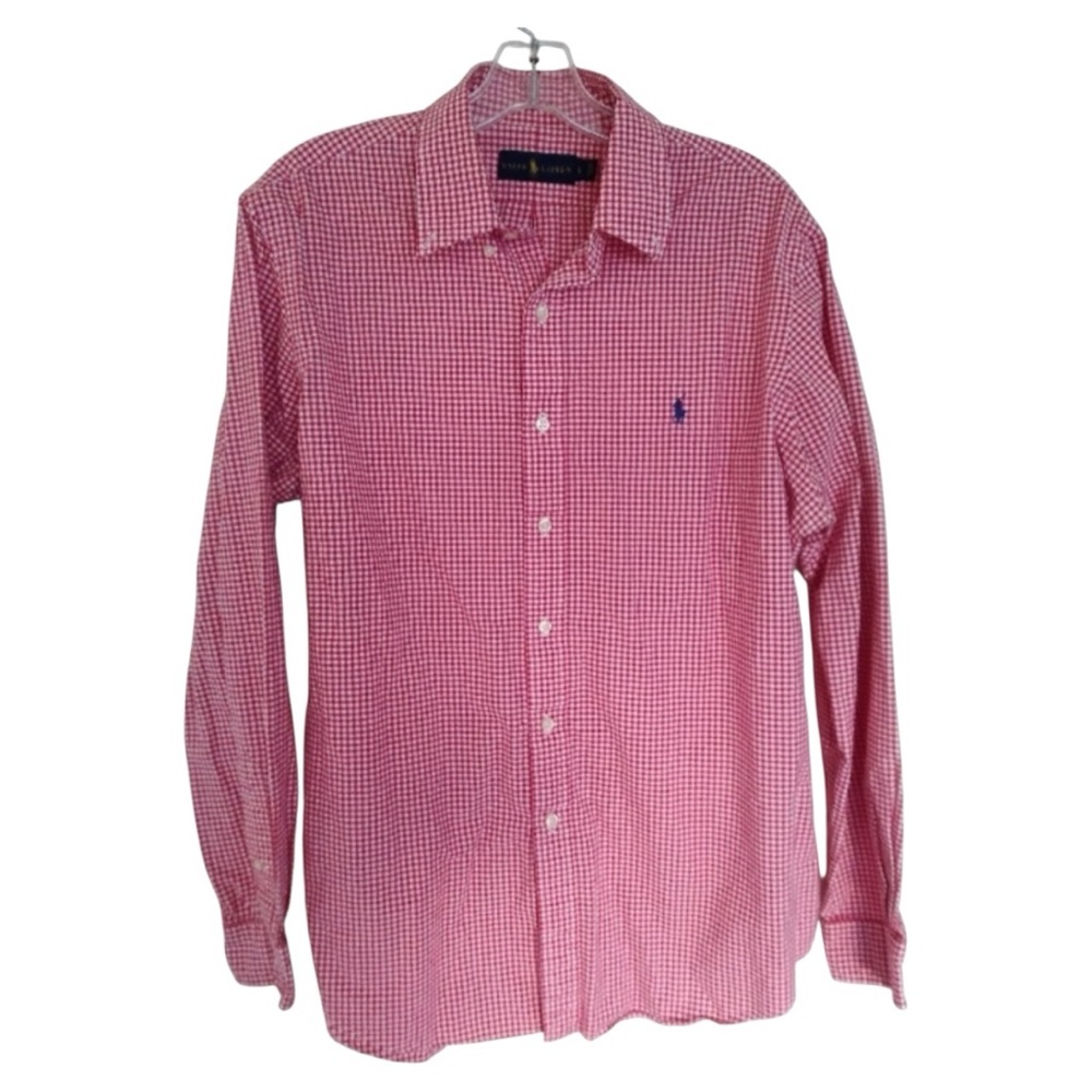 COPY - Ralph lauren men button down shirt size L 💯 cotton long sleeves